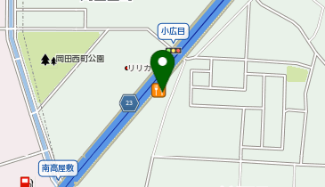 吉野家 仙台岡田店の地図画像