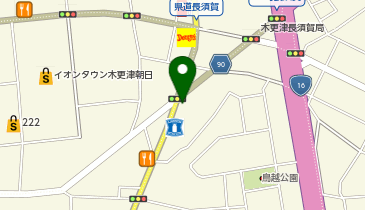 吉野家 木更津太田店の地図画像