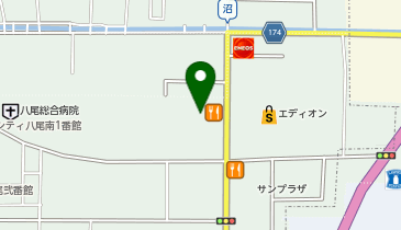 吉野家 イズミヤSC八尾店(テイクアウト・デリバリー専門店)の地図画像