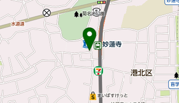 吉野家 妙蓮寺店(テイクアウト・デリバリー専門店)の地図画像