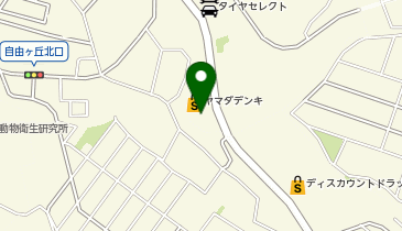 吉野家 鹿児島中山店の地図画像