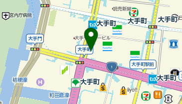 吉野家 大手町ファーストスクエア店の地図画像