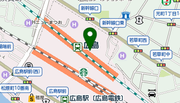 吉野家 広島駅北口店の地図画像