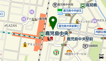 吉野家 アミュプラザ鹿児島店の地図画像