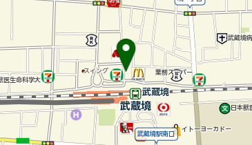 吉野家 武蔵境店の地図画像