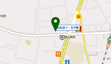 吉野家 和歌山手平店の地図画像