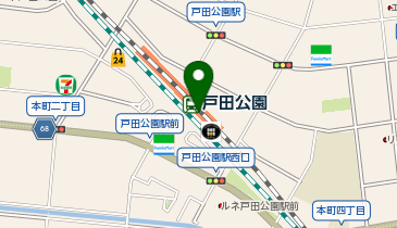 吉野家 ビーンズ戸田公園店(テイクアウト・デリバリー専門店)の地図画像