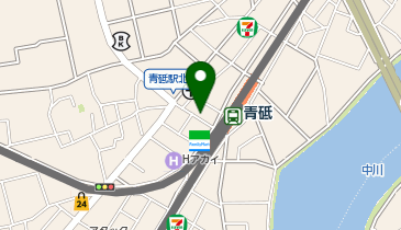 吉野家 京成青砥駅前店の地図画像