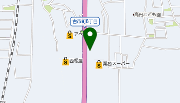 吉野家 169号線奈良古市店の地図画像