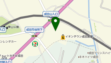 吉野家 イオンタウン成田富里店の地図画像