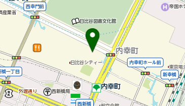 吉野家 内幸町富国生命ビル店の地図画像