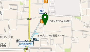 吉野家 イオンタウン山科椥辻店の地図画像