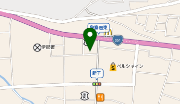 吉野家 伊那店の地図画像