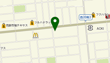 吉野家 帯広白樺店の地図画像