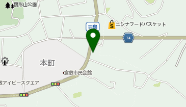 吉野家 倉敷東町店の地図画像