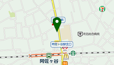吉野家 阿佐ヶ谷駅北口店の地図画像