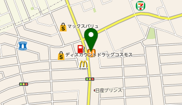 吉野家 熊本光の森店の地図画像