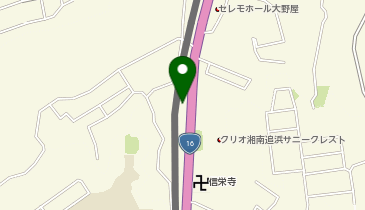 吉野家 16号線追浜店の地図画像