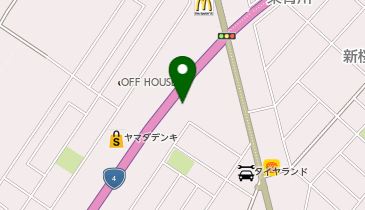 吉野家 4号線大河原店の地図画像