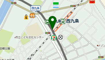 吉野家 JR西九条駅店の地図画像