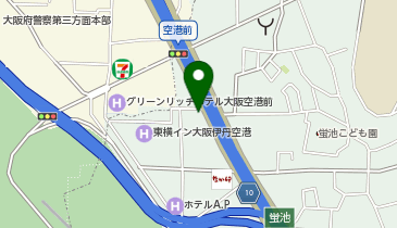吉野家 大阪空港前店の地図画像