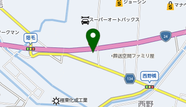 吉野家 24号線岩出店の地図画像