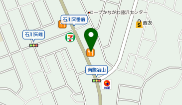 吉野家 藤沢石川店の地図画像