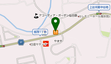 吉野家 仙台加茂店の地図画像