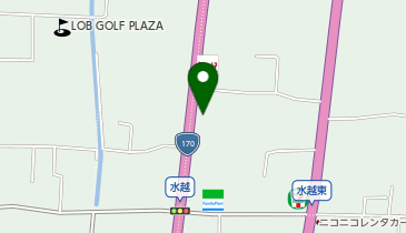 吉野家 170号線八尾店の地図画像