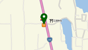 吉野家 309号線美原店 - 閉店 -の地図画像