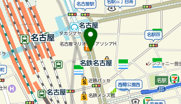 吉野家 名駅サンロード店の地図画像