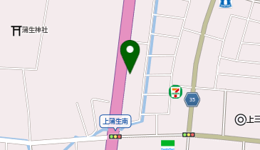 吉野家 新4号線上三川店の地図画像