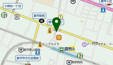 吉野家 調布駅前店の地図画像