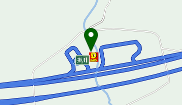 吉野家 掛川パーキングエリア上り店の地図画像