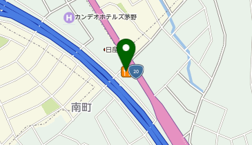 吉野家 諏訪インター店の地図画像