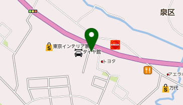 吉野家 4号線松森店の地図画像