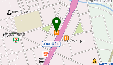 吉野家 26号線堺浜寺店の地図画像