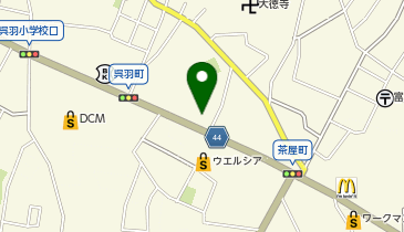 吉野家 富山呉羽店の地図画像