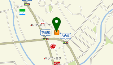 吉野家 いわき湯本店の地図画像