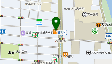 吉野家 大手前店の地図画像