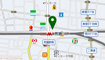 吉野家 布施駅前店の地図画像