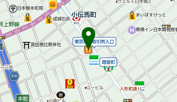 吉野家 小伝馬町店の地図画像