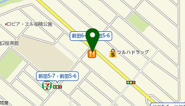 吉野家 手稲前田店の地図画像