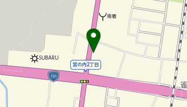 吉野家 宇都宮宮の内店の地図画像