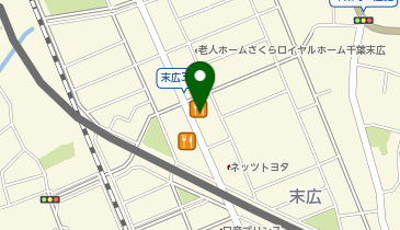 吉野家 千葉末広街道店の地図画像