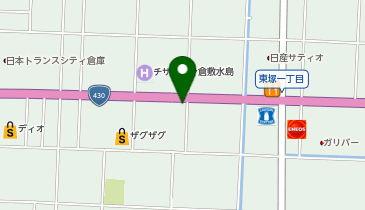 吉野家 430号線水島店の地図画像