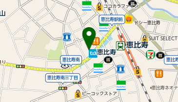 吉野家 恵比寿駅前店の地図画像