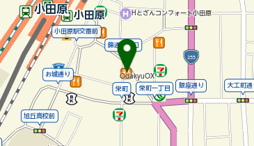 吉野家 小田原駅前店の地図画像