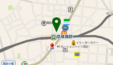 吉野家 京成高砂駅前店の地図画像