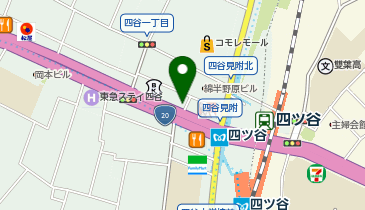 吉野家 四ッ谷駅前店の地図画像